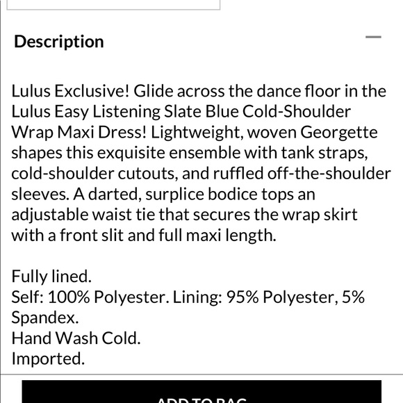 Lulus easy listening slate blue dress XS - Picture 3 of 4